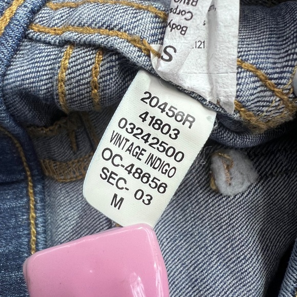 👖|•SPANX•| Stretch Flare High Rise Pull On Jeans Size Medium L33👖 - Picture 7 of 10